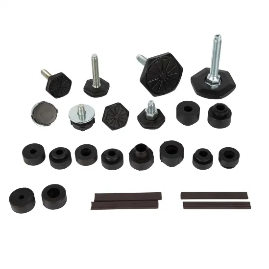 Adjustable Spare Parts High Damping Shock Absorber Damper Mounting Furniture Washing Machine Rubber Feet (Table / Chair Leg)